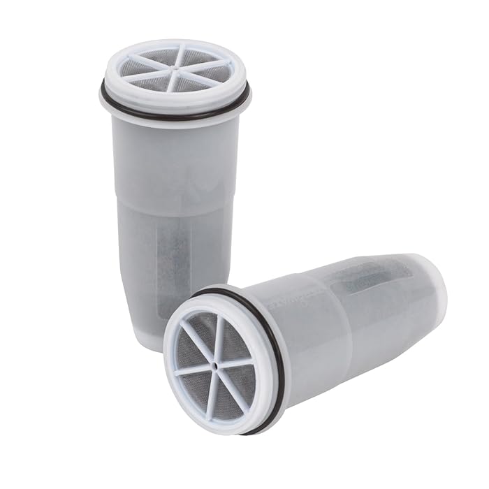 ZeroWater Tumbler/Travel Bottle Portable Replacement Filters 2-Pack BPA-Free