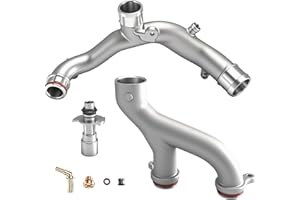 Riyhch Engine Coolant Outlet Pipes Kit fit for Jaguar, for Land Rover, for Range Rover Sport LR4 3.0L V6/5.0L V8, OE LR092992