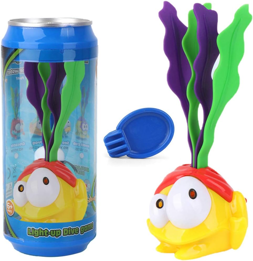 Outgeek Swimming Pool Diving Toys Underwater Sinking Glowing Bathtub