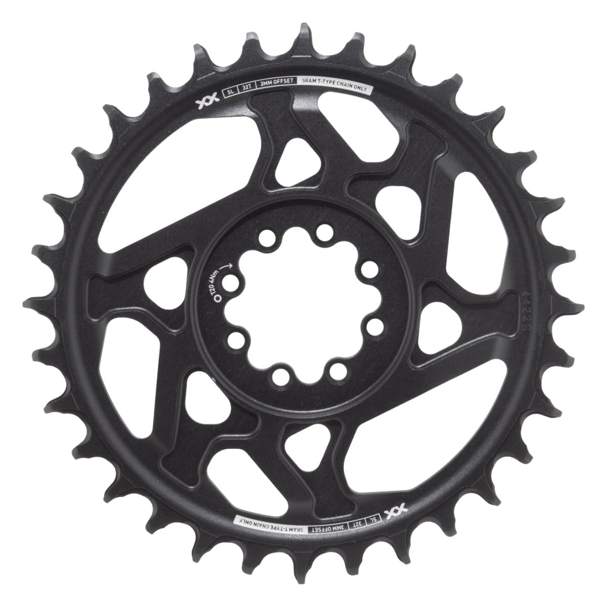 SRAM CR T-TYPE EAGLE 32T DM 3MM BLK XXSL