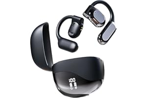 NJCMJO Ai Translation Earbuds Real Time,Language Translator Earbuds Translating Ear Buds Translation Headphones Wireless Bluetooth Audifonos Traductores Translate Device for iPhone & Android,Black