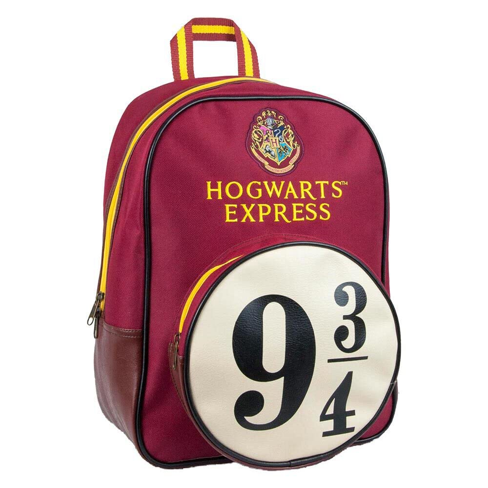 Groovy Uk Harry Potter Hogwarts Express 9 3/4 Backpack, Black/Burgundy/White/Yellow