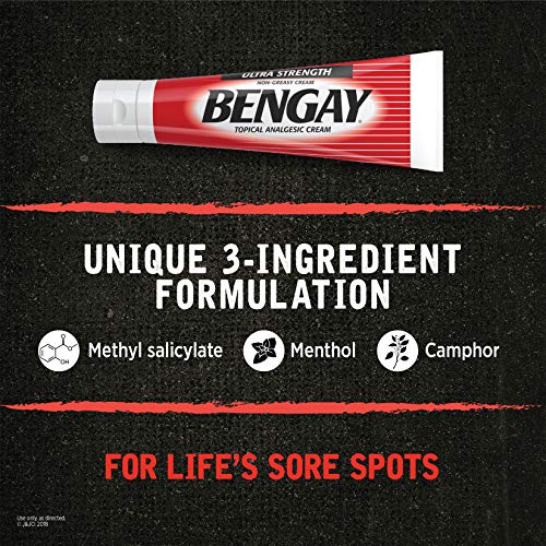 Ultra Strength Bengay Pain Relief Cream, Topical Analgesic for