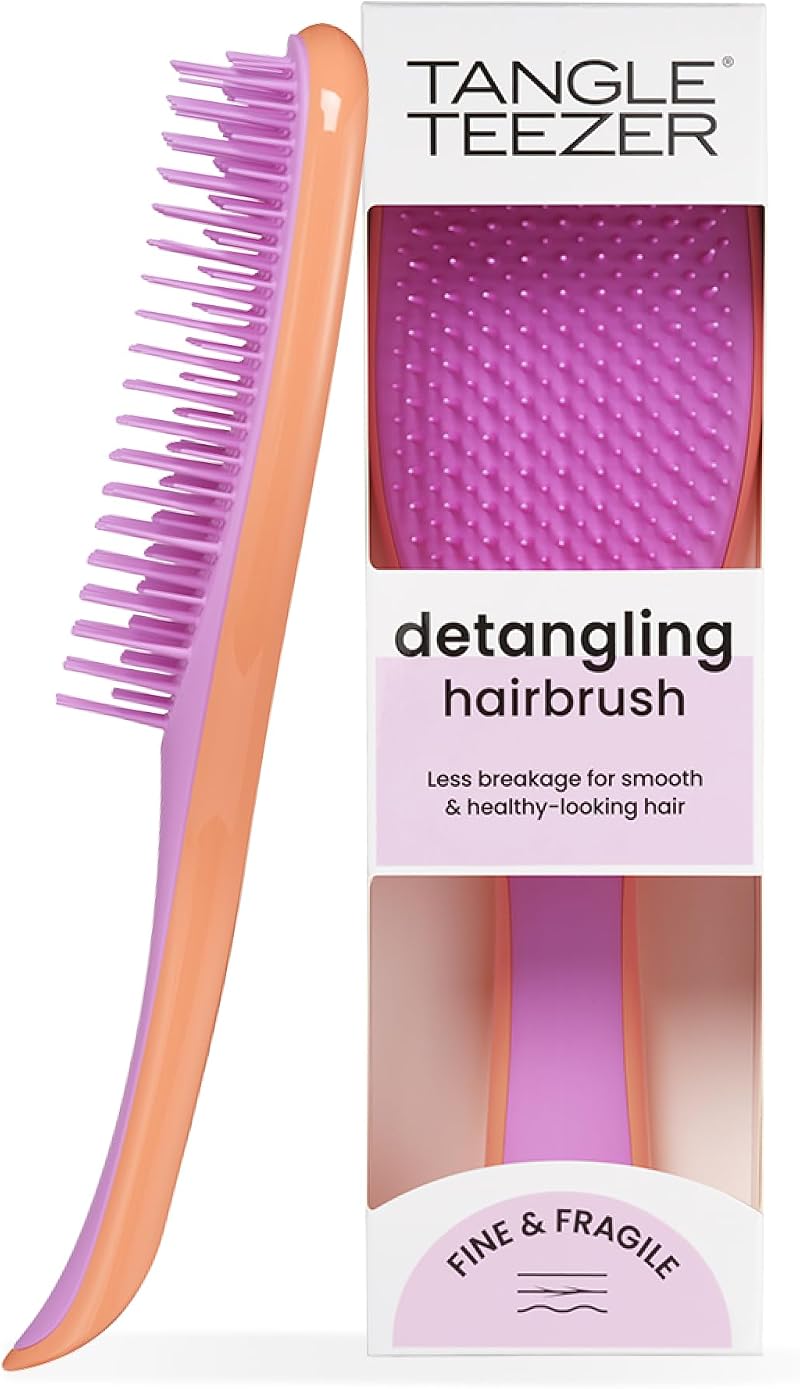 Tangle Teezer Fine & Fragile Ultimate Detangler Hairbrush Apricot Lilac
