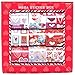 Amscan Valentine's Day Sticker Box (9), Multicolor, 8 1/8