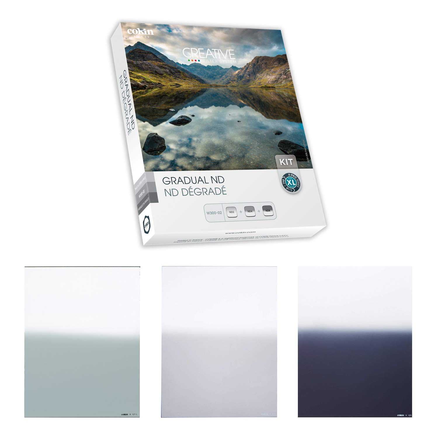 Cokin W300-02 X-PRO Gradual ND Filter Kit - White