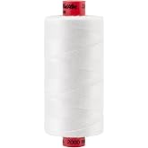 Mettler 9155-2000 Metrosene 100% Core Spun Polyester Thread, 1, 097 yd, White