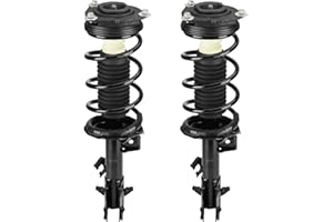 AEAGLE Front Strut Shock Assembly w/Coil Spring for Nissan Versa 2007-2011 ALL Models, for Versa 2012 Only 1.8L Hatchback Replace 172351 172352, Left & Right, 2PCS