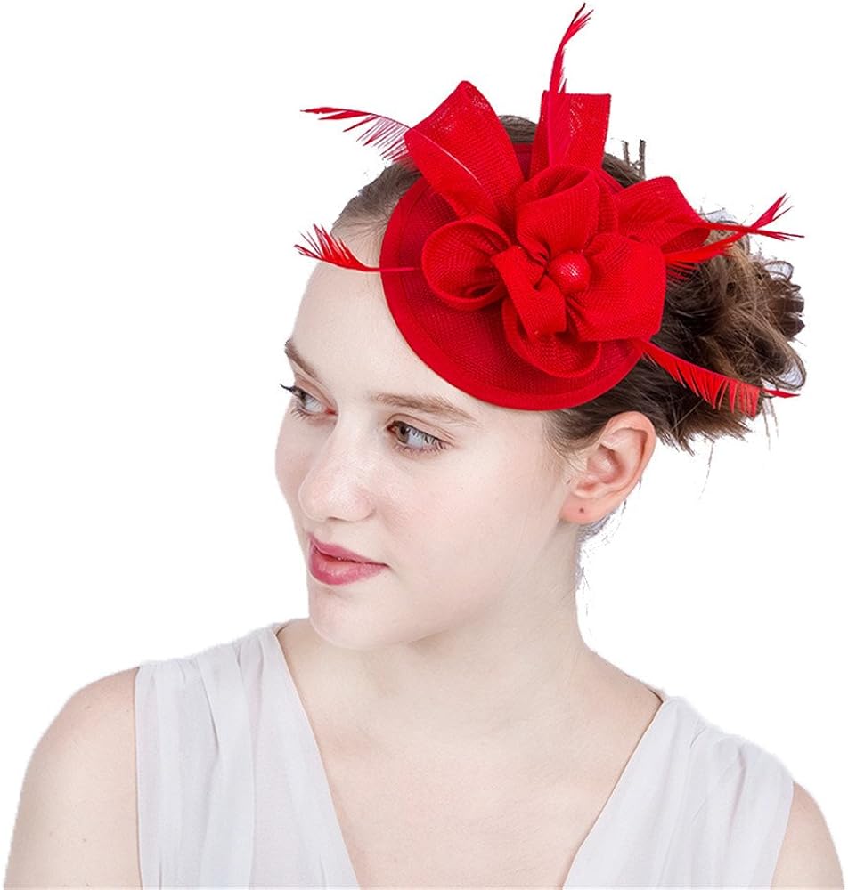 red fancy hats