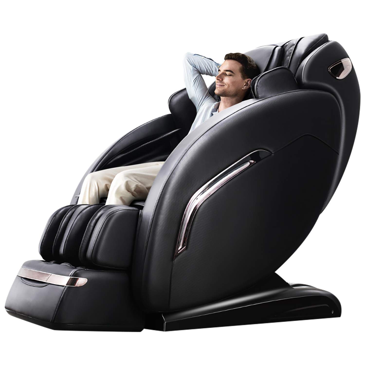 Massage Chair By Ktn Zero Gravity Massage Chair Shiatsu Full Body Air Massage Chair Recliner With Space Saving Yoga Stretching Sl Track Bluetooth