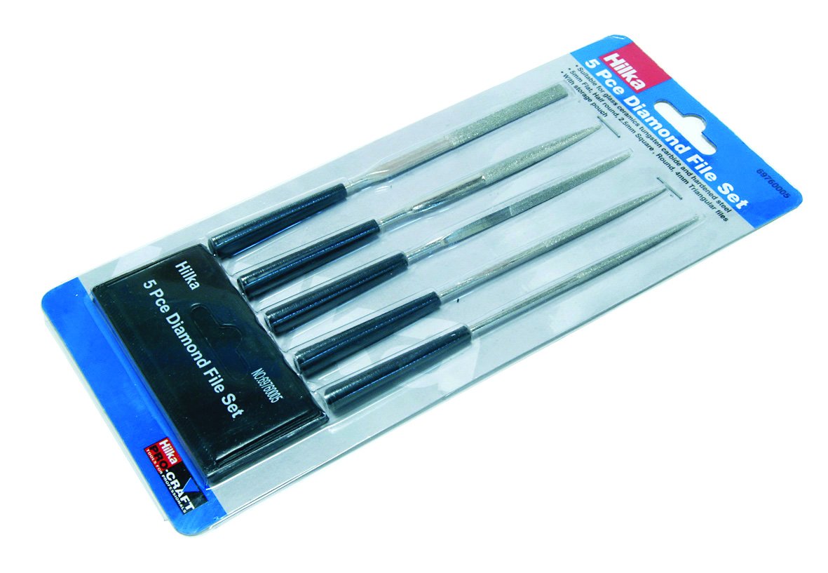 5 pce Diamond File Set