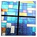 Buydecorativefilm BDF 3ABST1 Window Film Abstract Stained Glass (36