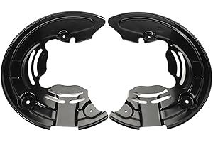 KASturrboo 2PCS Brake Dust Shield Splash Front Left & Right Side for 2010-2020 F-150, 2007-2022 Expedition, 2007-2023 Navigator Replacement 9L1Z2K004B 9L1Z2K005B