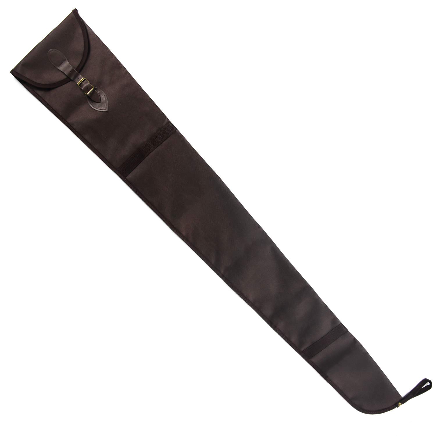 Photo 1 of Guguluza  Sleeve Gun Cases Durable Shotgun Sock Lightweight Lined Weapon Cover Storage Bag, Brown (47")