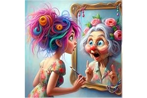 uuxsretaio 5D Diamond Painting Kits for Adults, Family Diamond Art Kits for Adults Beginner, DIY Diamond Art Painting Full Round Drill Diamond Dots Gem Art Kits for Home Wall Decor 14x14Inch