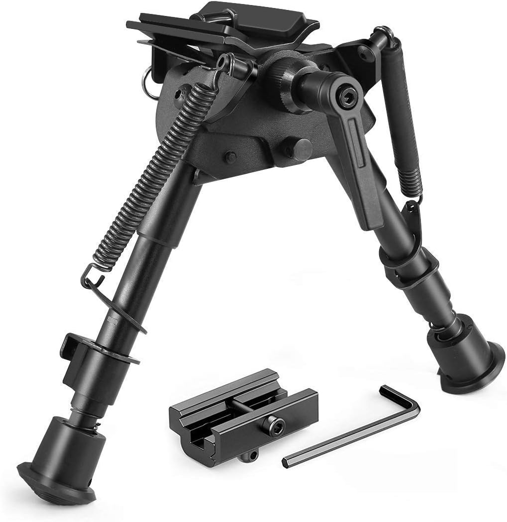 913 inch foldable notched legs Solid base bipod Pivoting with PodLock