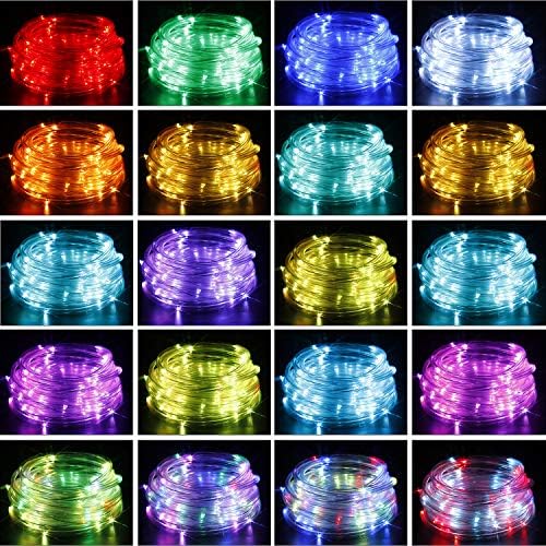 33ft 100 LED Rope Lights 16 Colors Changing USB Powered REMOTE CONTROL