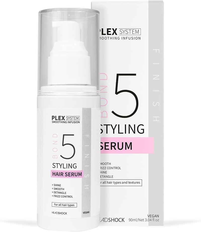 Headshock No5 Smoothing Infusion 90ml Styling Serum Plex System