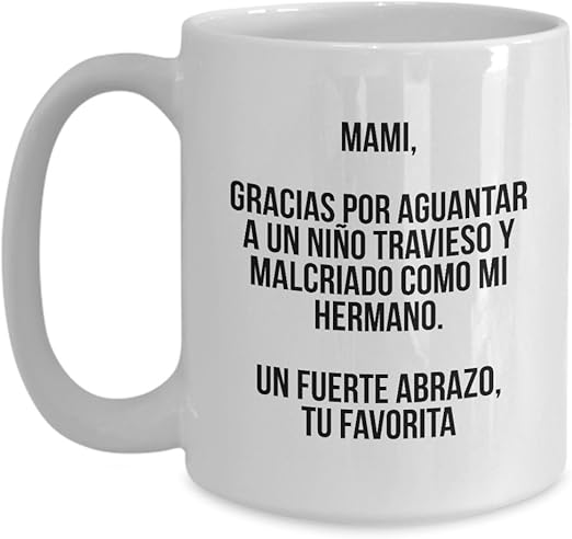 Amazon.com: REGALOS PARA MAMA - EL MEJOR REGALO CHISTOSO PARA MAMAS/MAMI/MADRE: Kitchen \u0026 Dining