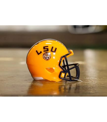 childrens lsu football helmet Riddell Tigers Revolution Speed Mini euc 5 Steps to a Put them on your Colour:Matte Grapefruit