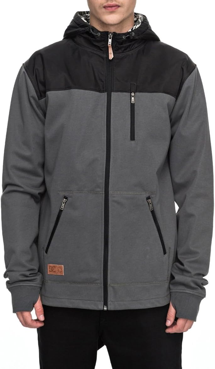 DC Men's SPT Heddon Zip Jacket Top: Clothing
