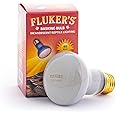 Fluker's Incandescent Basking Spotlight Bulbs for Reptiles Tanks, Reptile Heat Lamp Bulbs for Infrared Light, 40-Watt
