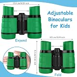 OSDUE Kids Telescope 4x30 Binoculars for Kids Educational Outdoor Play Gifts view 2