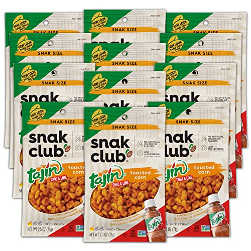 Snak Club Toasted Corn, Tajin Clásico Chili & Lime