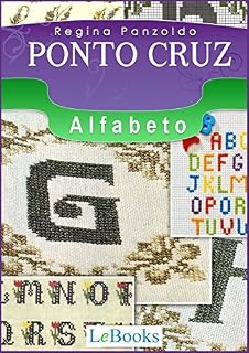 Livro Ponto cruz - alfabeto (Coleção Artesanato)