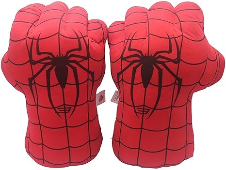 Amazon Co Jp Moxuan 保護機能 ぬいぐるみ キッズボクシンググローブ スパイダーマン おもちゃ スーパーヒーロー スパイダーマン グローブ 男の子 女の子用 ハンドガード 581 ホーム キッチン