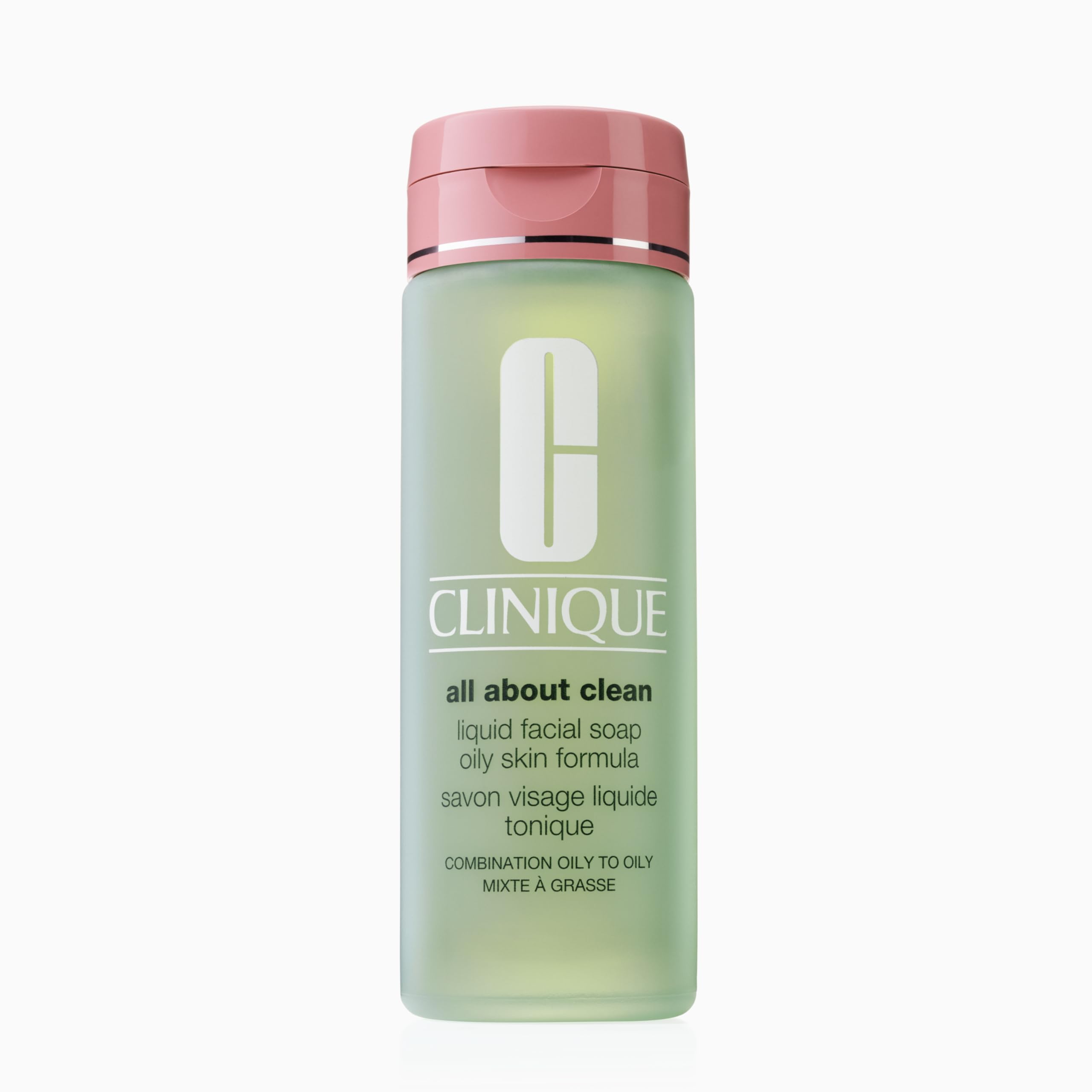 Clinique All About Clean Liquid Facial Cleanser Soap, Oily Skin Formula for Combination Oily to Oily Skin