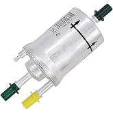 NewYall Fuel Filter Replaces 1K0-201-051 C | for Audi TT A3 Cabriolet S3 Sportback VW Passat Jetta Polo Golf Eos Seat Leon Toledo Altea Ibiza Skoda Yedi Superb Octavia