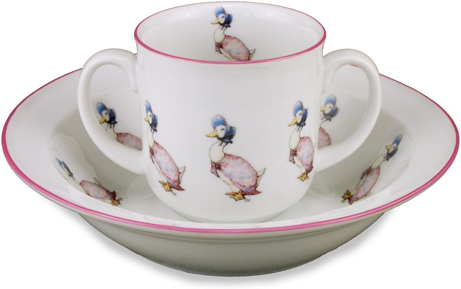 Jemima Puddle Duck Bowl & Mug Toddler Gift Set