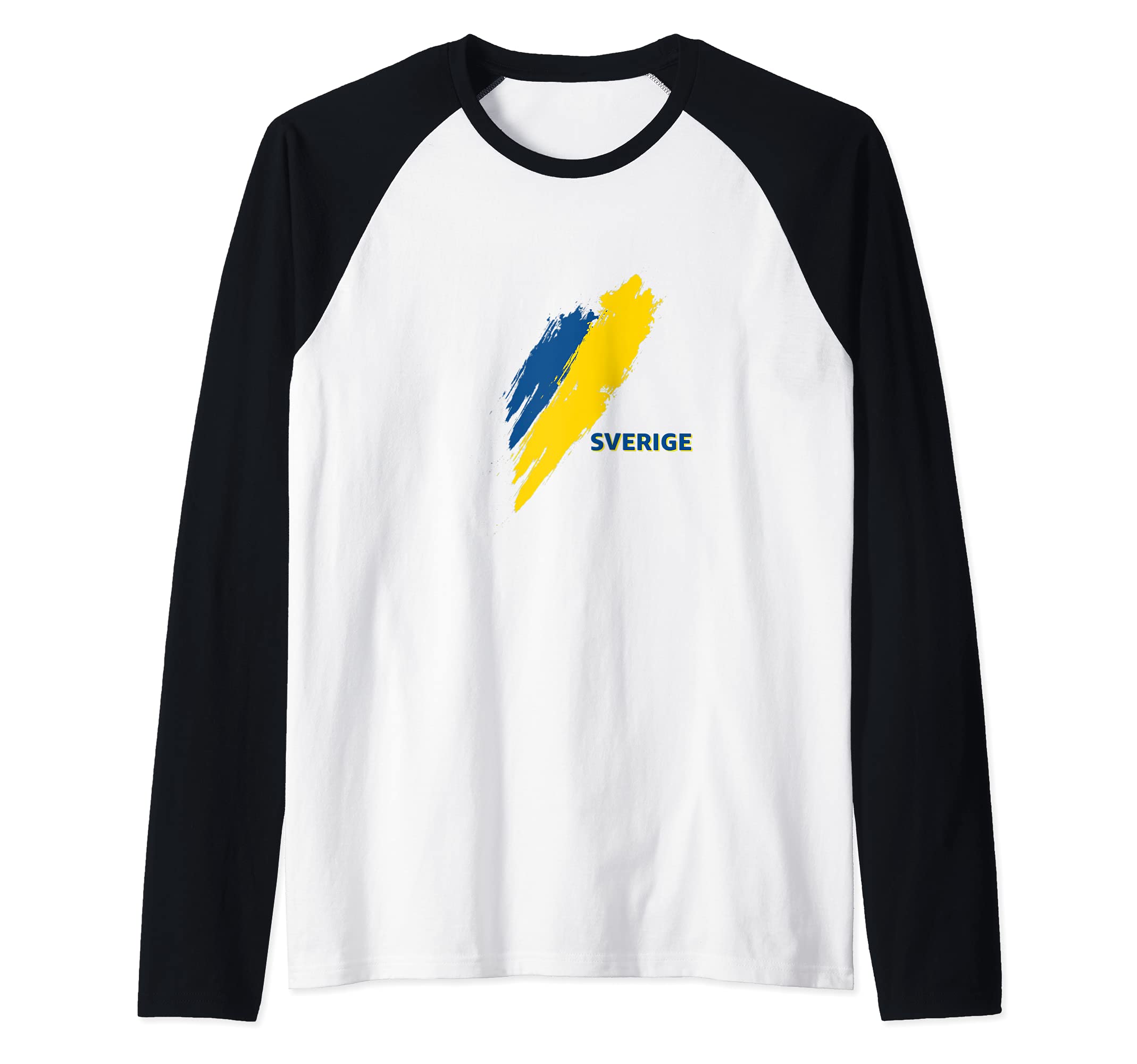 Flag Sweden Raglan Baseball Tee