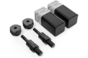 FOREVTL Replacement Mandrel for Rivet nut Tool, Manual Rivet nut Gun Mandrel and Nose Pieces Accessary (SAE 10-32, 2pcs)