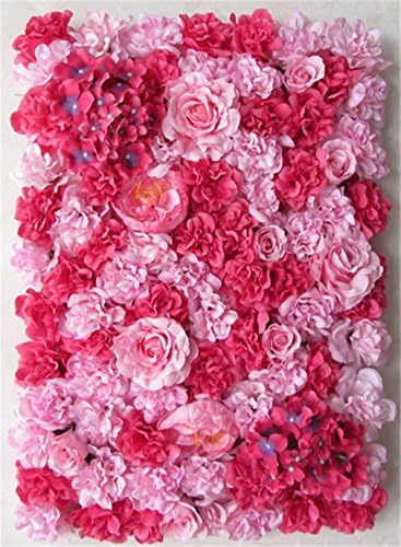 40X60cm Artificial Silk Rose Flower Wall Decoration Decorative Silk Hydrangea Wedding Decoration Backdrop 16