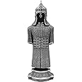 Jawshan Kabir Muslim Home Decor Showpiece Gift - Ottoman Suit of Armor Muslim Art Piece (11.5 x 3.8in, Silver)