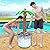 JOYIN 60" Inflatable Palm Tree Cooler, beach theme party decor, party supplies for pool party and beach party
