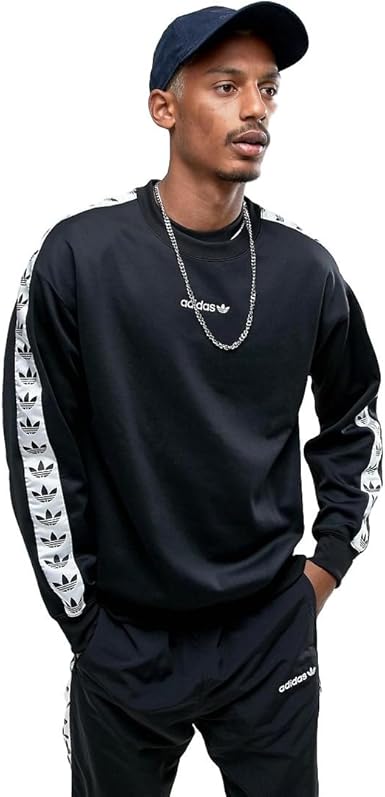 adidas originals tape crew sweatshirt