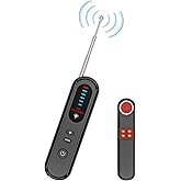 Hidden Camera Detector 2025 - GPS & Bug Detection for Hotels, Travel, Office | 6-Level Sensitivity | Hidden Device Scanner (Black)