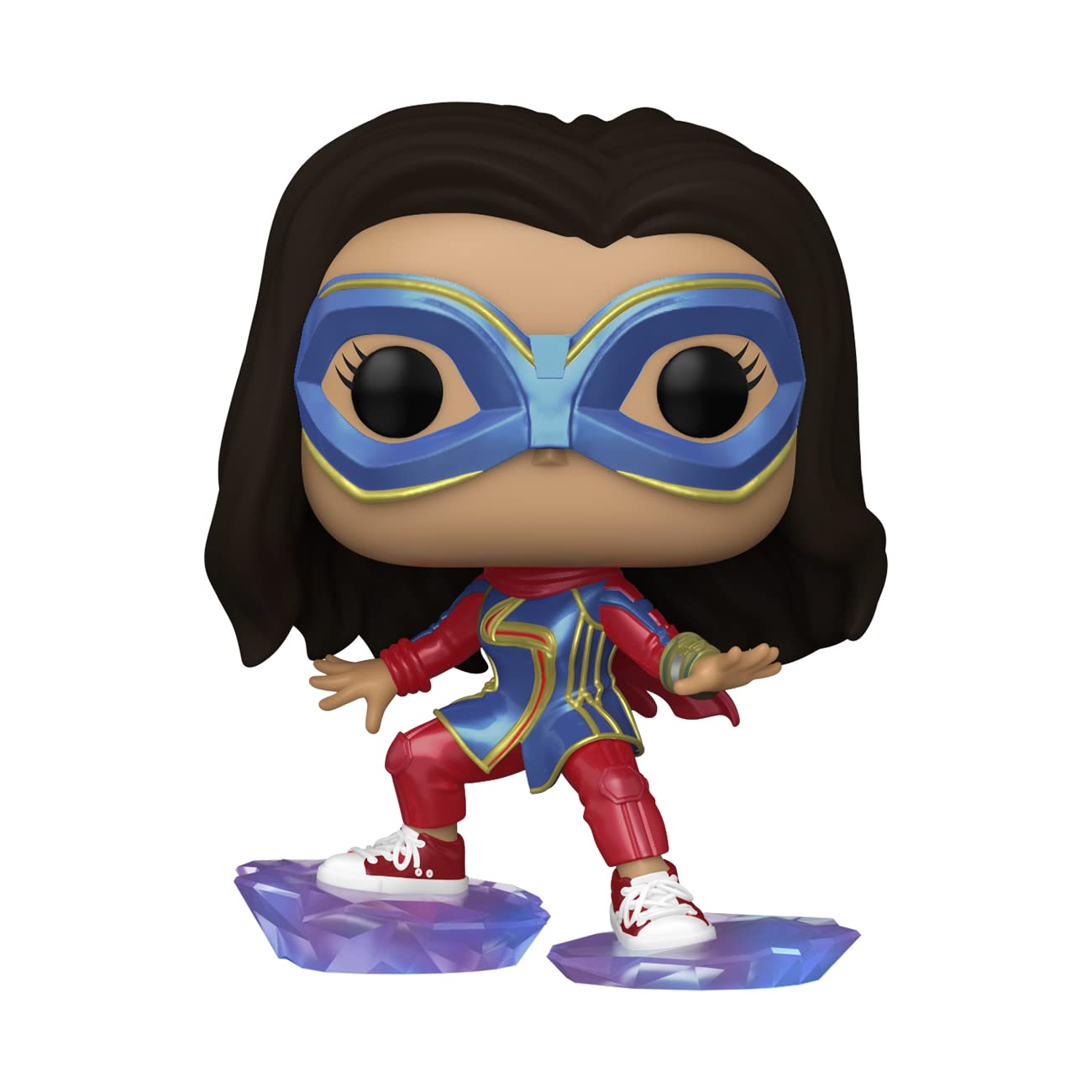 Funko POP! Marvel: Ms. Marvel - Amazon Exclusive - Collectable Vinyl Figure - Gift Idea - Official Merchandise - Toys for Kids & Adults - TV Fans - Model Figure for Collectors and Display