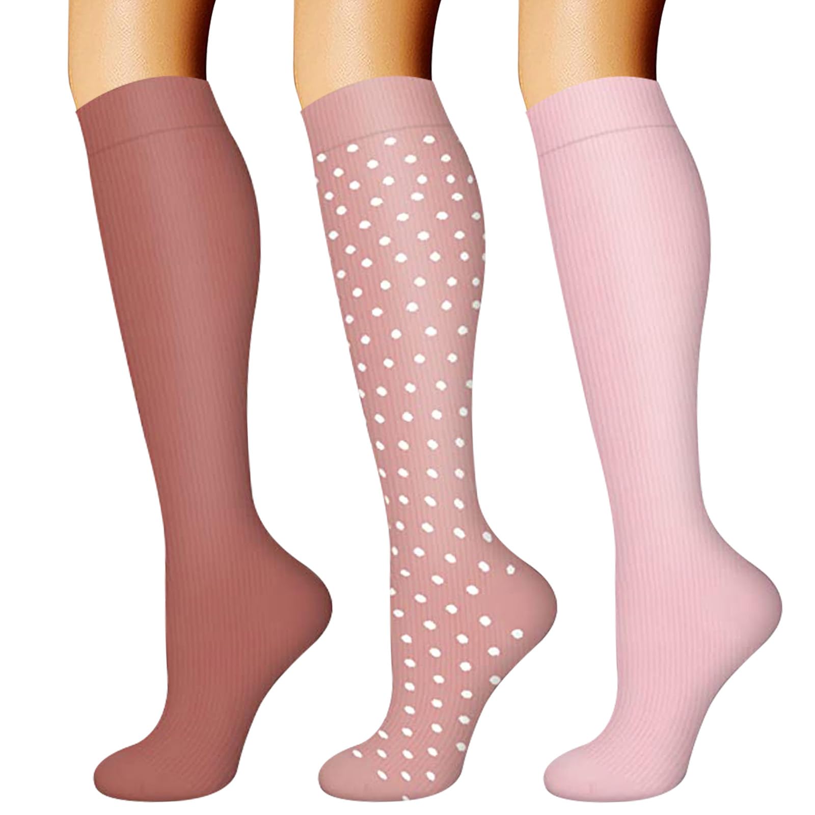 DRESHOW Compression Socks For Men & Women 3/7 Pairs is Best Support for Athletic,Running, Flight Travel,Cycling — image 1