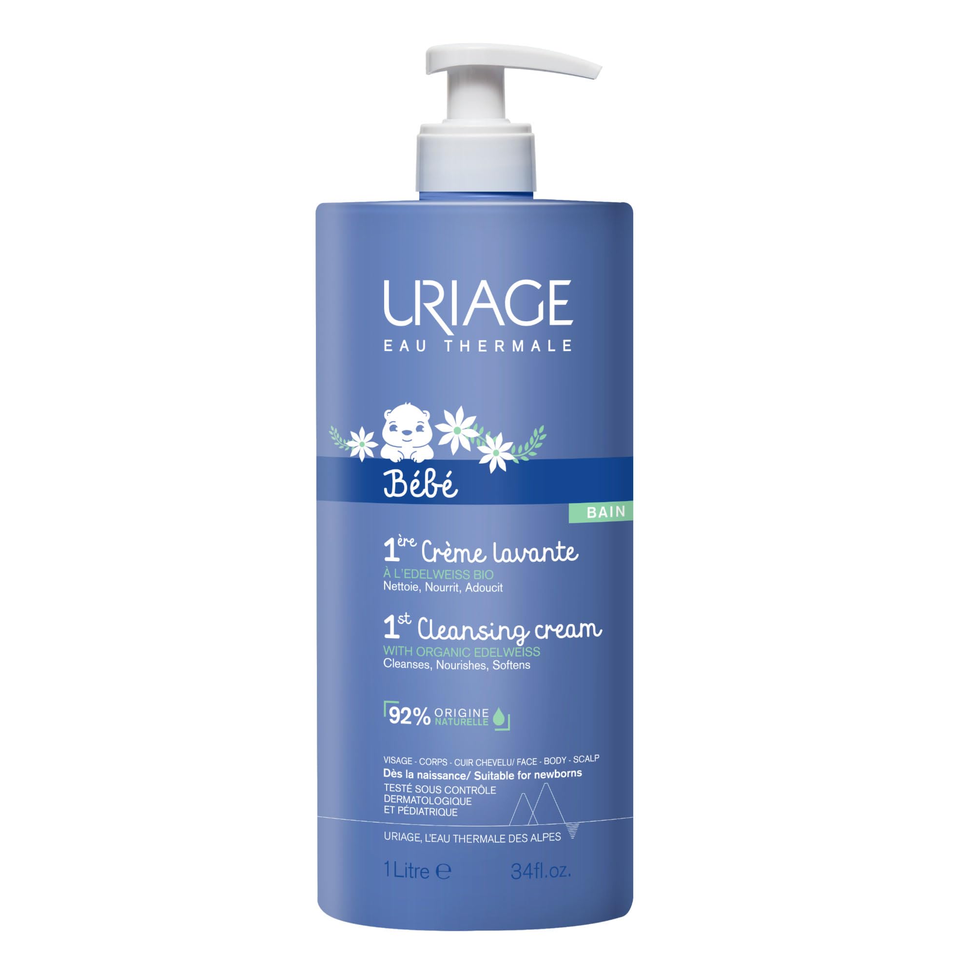 Uriage Baby 1st Cleansing Cream 1L