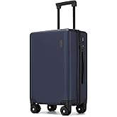 Ruausine 20 Inch Carry-on Luggage, 22x14x9 Airline Approved Carry on Luggage, Hard Shell Small Rolling Carry on Suitcase with Spinner Wheels TSA Approved for Travel