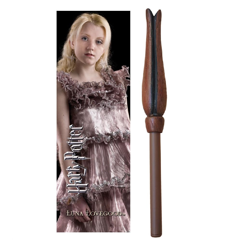 Harry Potter: Luna Wand Pen and Bookmark by The Noble Collection