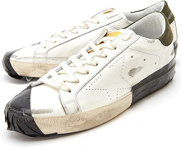 Amazon ゴールデングース Ggdb Golden Goose Deluxe Brand メンズ スーパースター ローカット スニーカー レザー White Black 並行輸入品 The Golden Goose ゴールデングース スニーカー