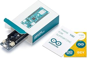 Arduino MKR WiFi 1010 [ABX00023] – 32-bit ARM Cortex-M0+, WiFi & Bluetooth Connectivity, 250KB Flash, 32KB SRAM, Secure Element, 14 Digital I/O Pins, 6 Analog Inputs, Compatible with Arduino IDE
