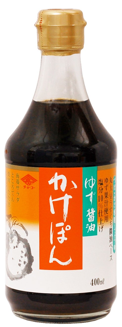 チョーコー ゆず醤油かけぽん 400ml 瓶商品画像