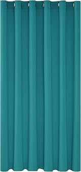 Deconovo Eyelet Curtain Thermal 203 x 214 cm Turquoise Room Darkening view 8