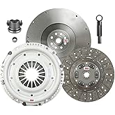 CMPRO OEM Clutch Kit &amp; Flywheel fits Jeep 07-11 Wrangler 3.8L OHV 6cyl | OEM Replacement fits 70th Anniversary Rubicon Sahara Sport Unlimited X Islander Mountain X-S | Daily Driving